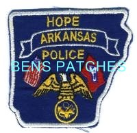ARKANSAS,HOPE POLICE 2 STATE SHAPED_wm